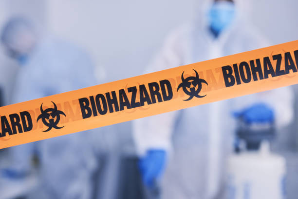 Professional Crime Scene Cleanup technician working in Farmdale, OH